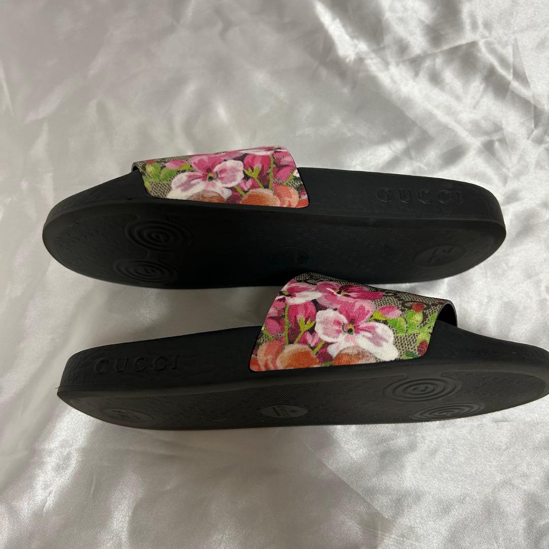 GUCCI グッチ　サンダル　GG 花柄　フラワー　35 22cm