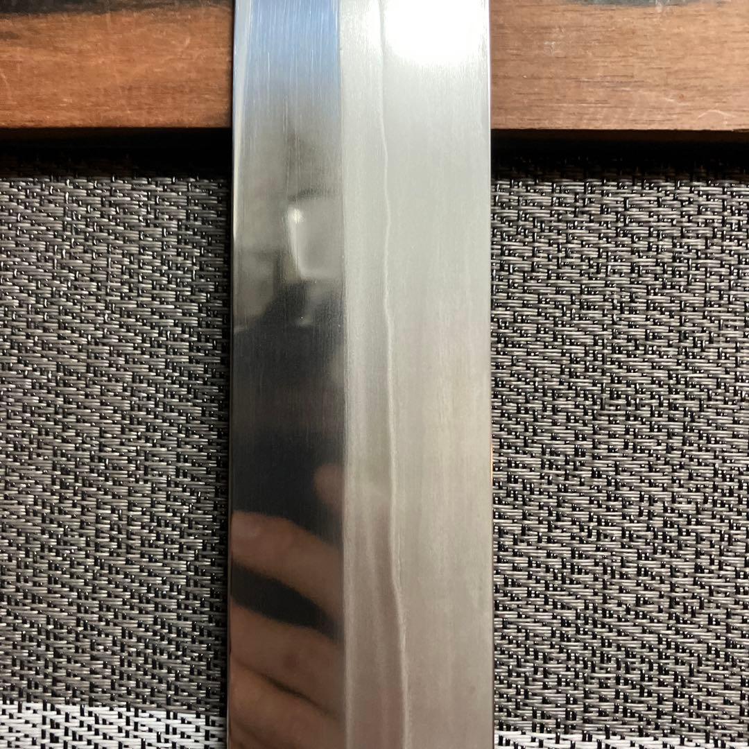正本　本焼薄刃包丁　天然砥石で本刃付け済み❗️