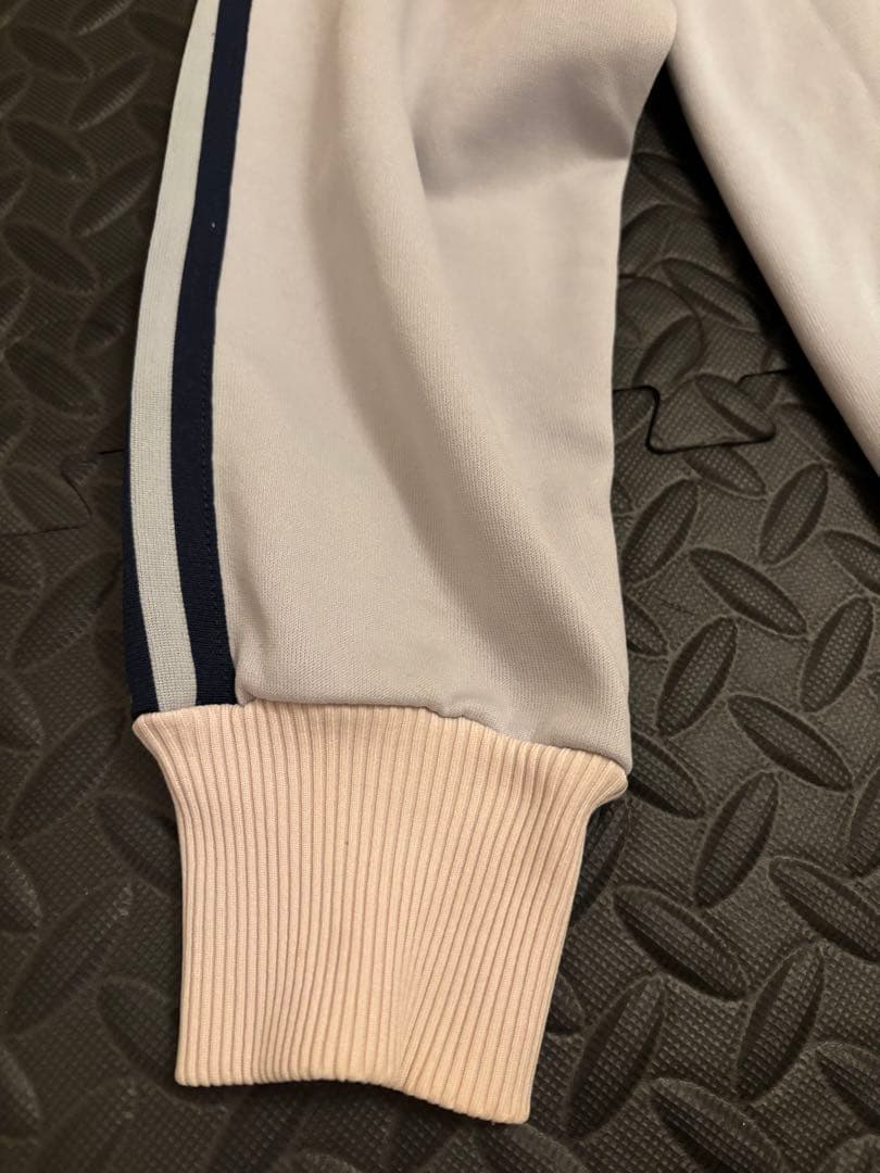 あのちゃん同型同色／80s アディダス ジャージ トラックジャケット灰紺赤