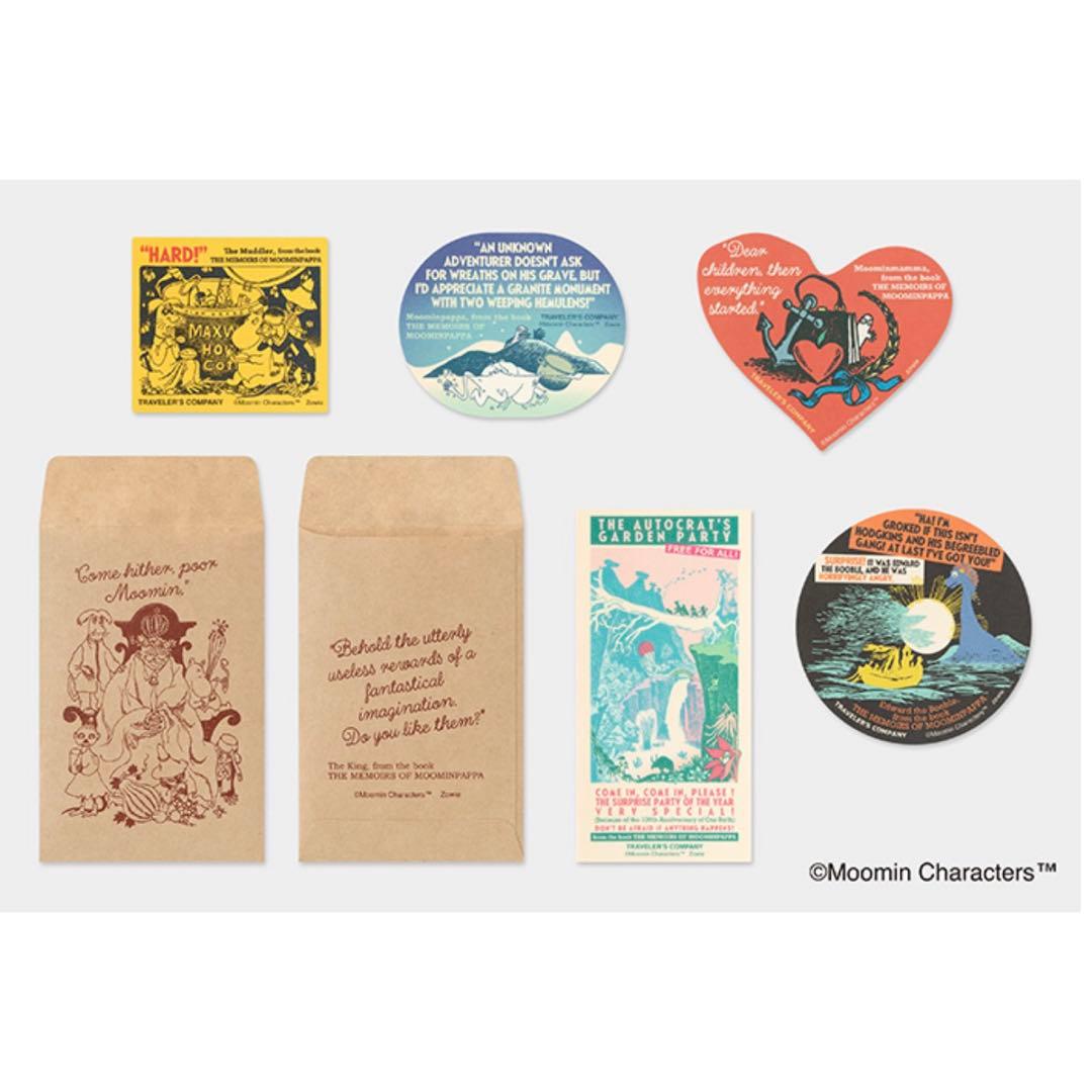 【当選品】トラベラーズノート 限定セット MOOMIN パパの思い出 抽選販売