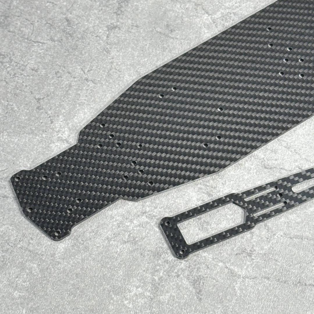 RD2.0 ヨコモ 特注品 カーボンシャーシ 2.0mm + アッパ a1104