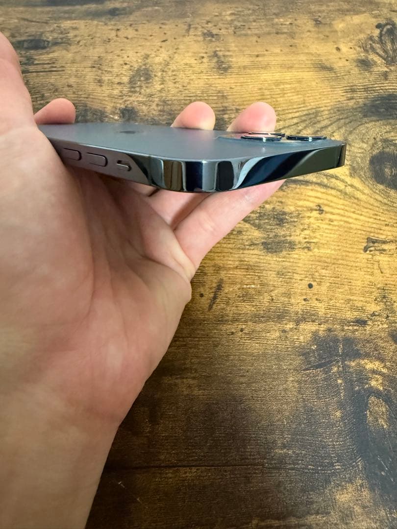 【美品】iPhone 12 pro パシフィックブルー 128GB 箱付き