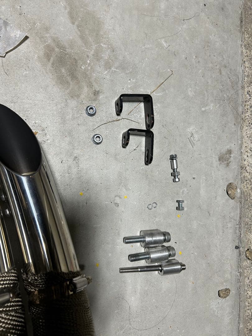 ガレージT&F ベントマフラー　と　エアクリーナのみ ドラックスター400用