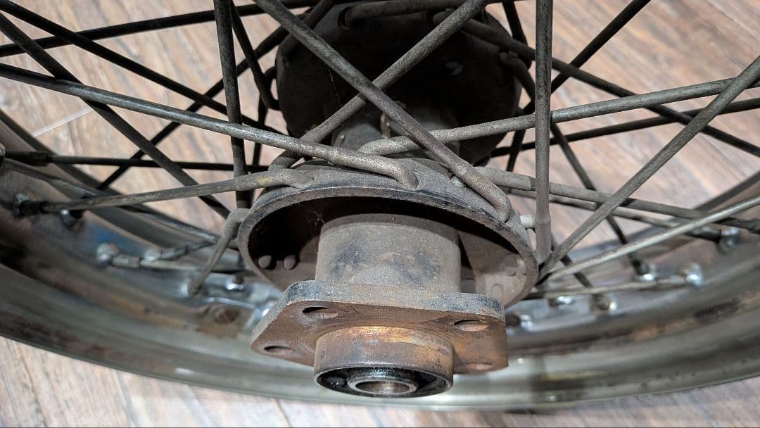 No346 ハーレー ショベル リアホイール