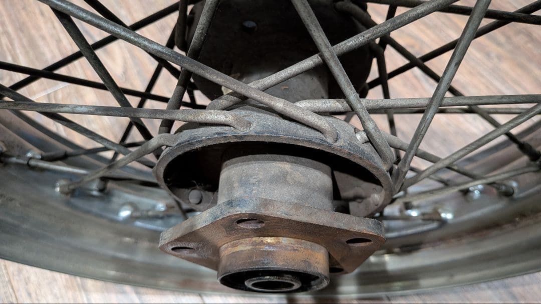 No346 ハーレー ショベル リアホイール