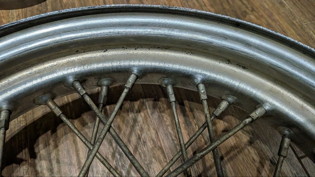 No346 ハーレー ショベル リアホイール