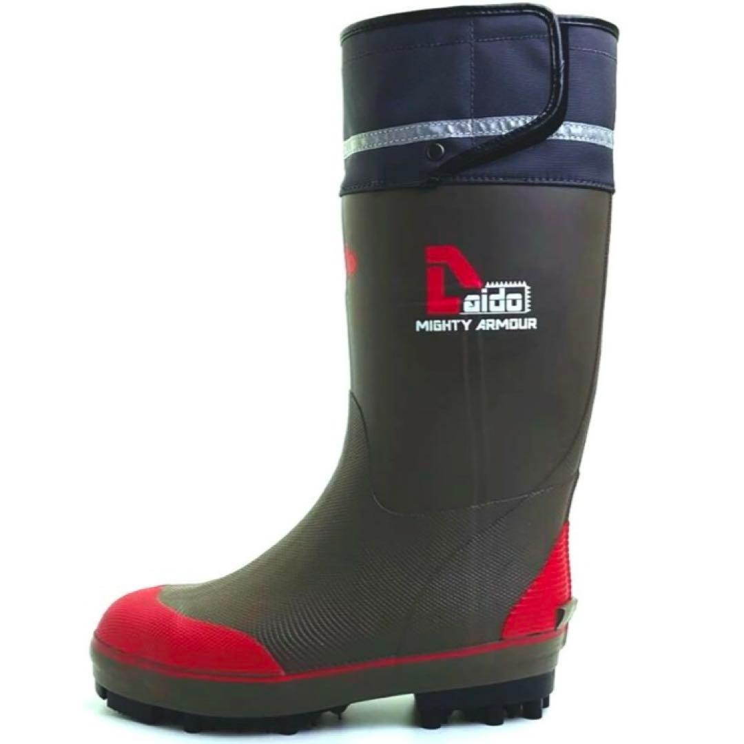 マイティアーマーNS 25.5センチ　スパイク長靴　林業