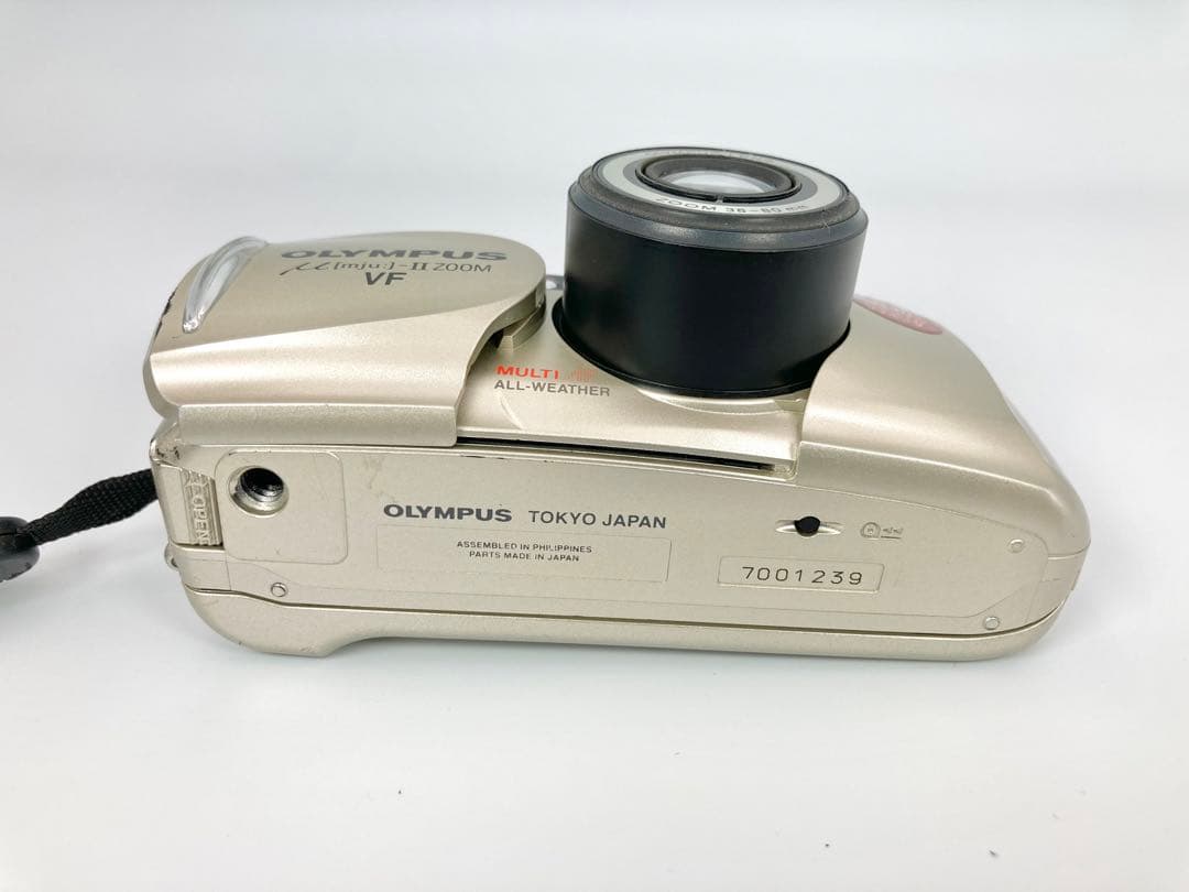 【動作品】μ - Ⅱ zoom VF　コンパクトカメラ　動作確認済み　C23