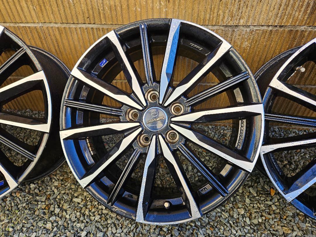 ENKEI 17インチ スポークデザイン ホイール　4本セット①　送料込み