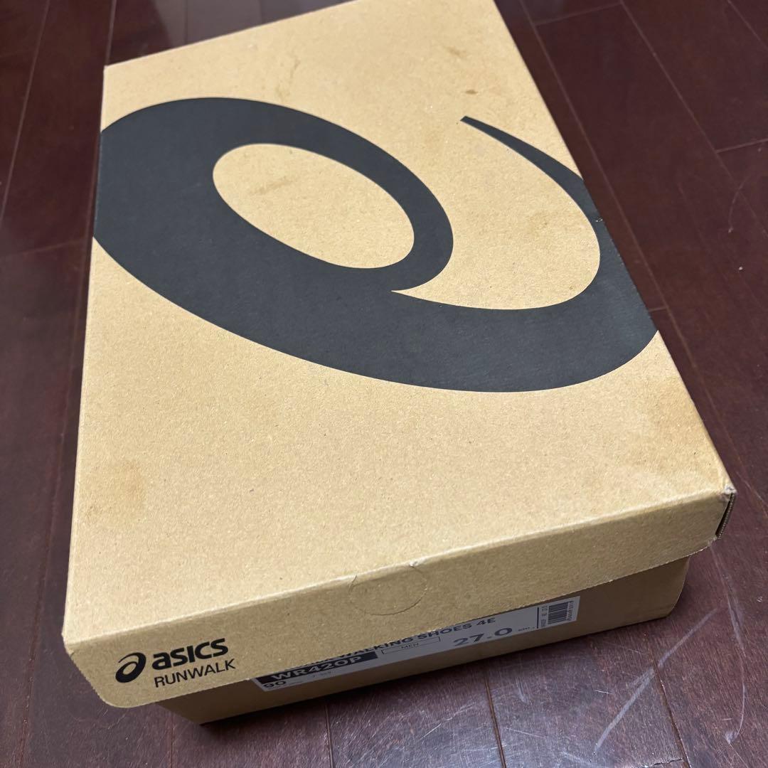 【美品】アシックス ランウォーク WR420P 黒 27.0㎝