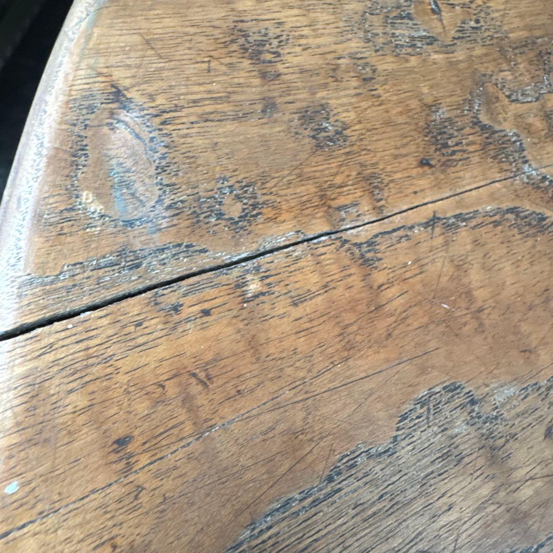 昭和レトロ　円形座卓 ちゃぶ台　古道具