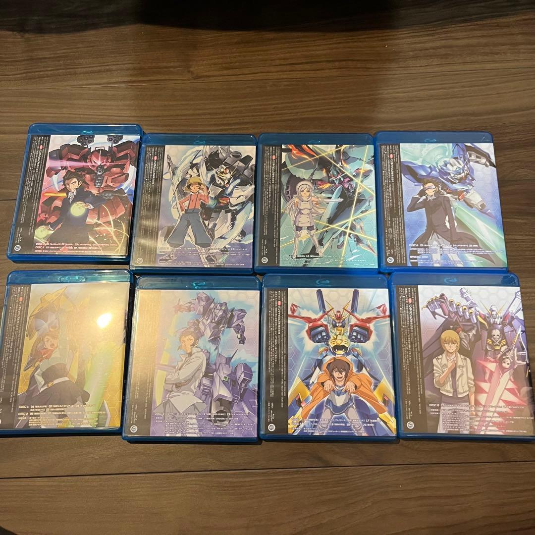 ガンダム ビルドファイターズシリーズ blu-ray セット