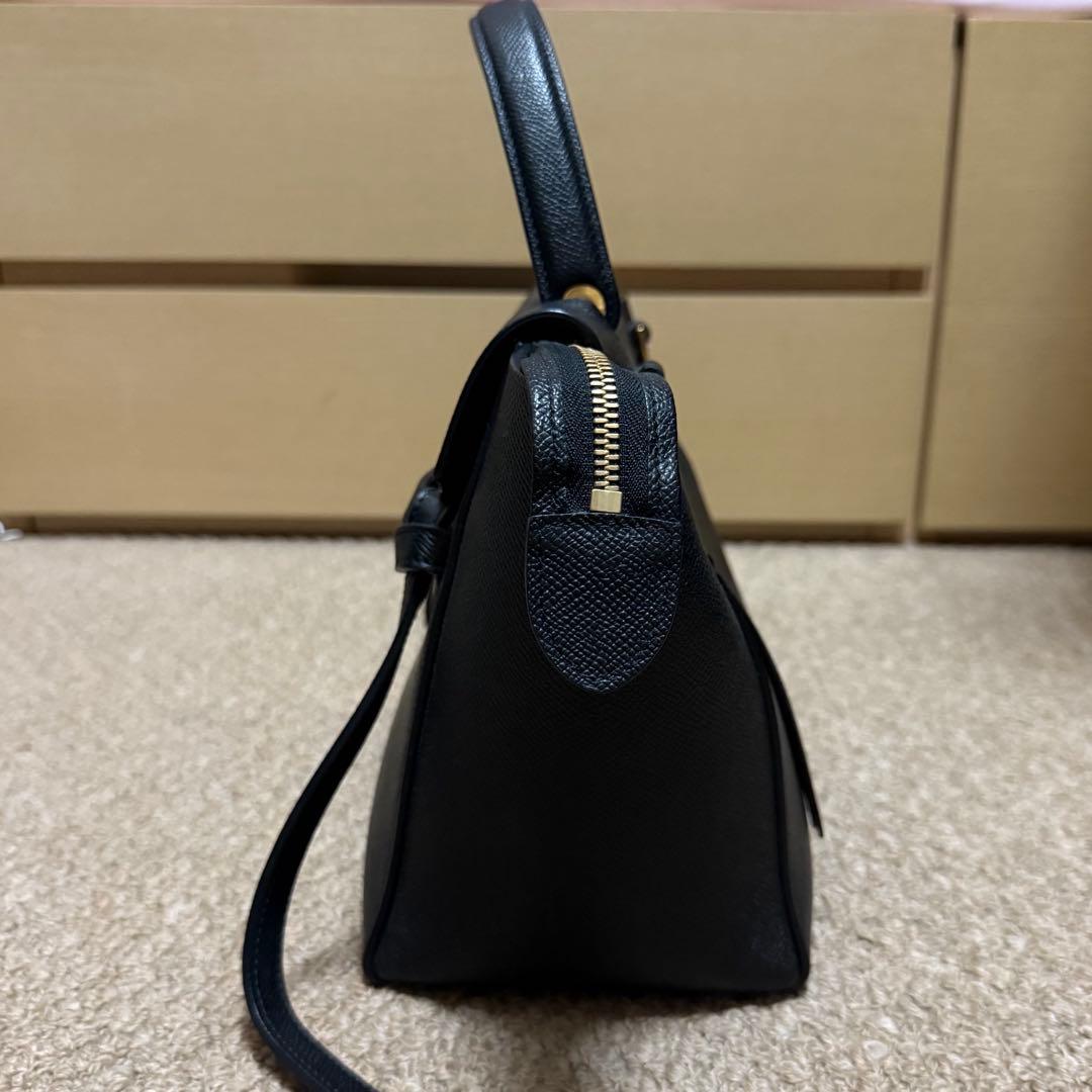 【美品】CELINE ベルトバッグ マイクロ