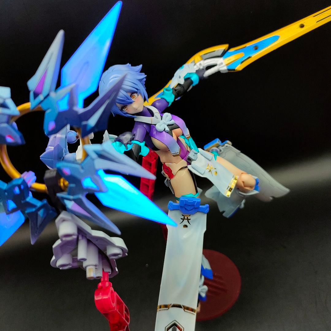 メガミデバイス　皇巫（オウブ) スサノヲ　氷女帝　レガリア【塗装完成品】