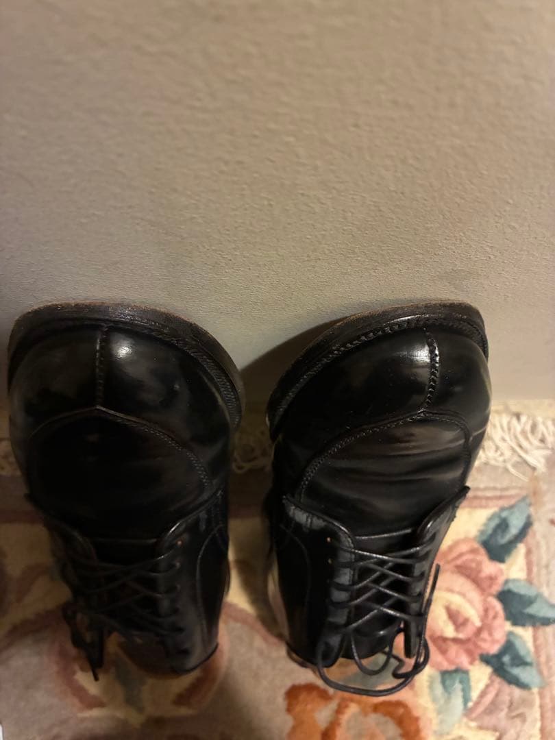 m*b様 【純正ツリー付き】Alden コードバン　 ブラック Vチップ6.5