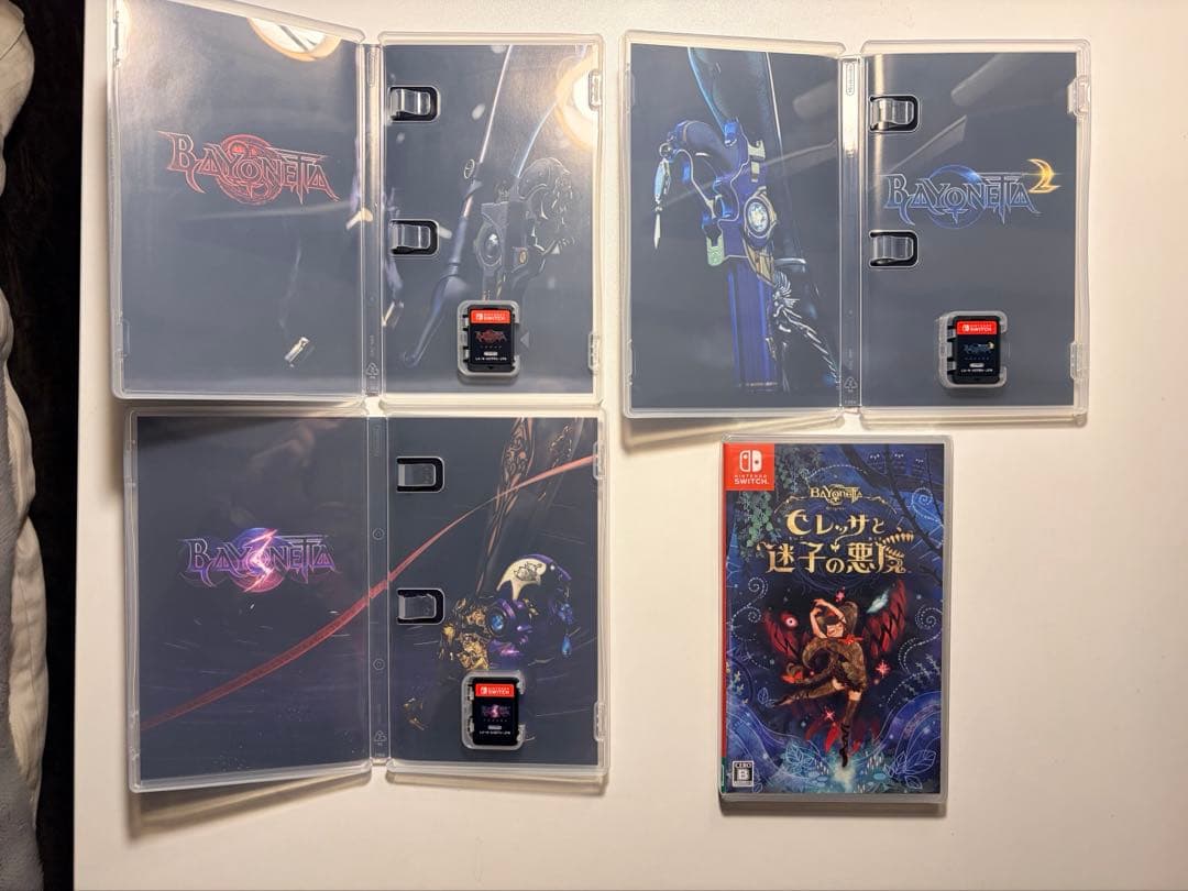 ベヨネッタシリーズ 4本セット