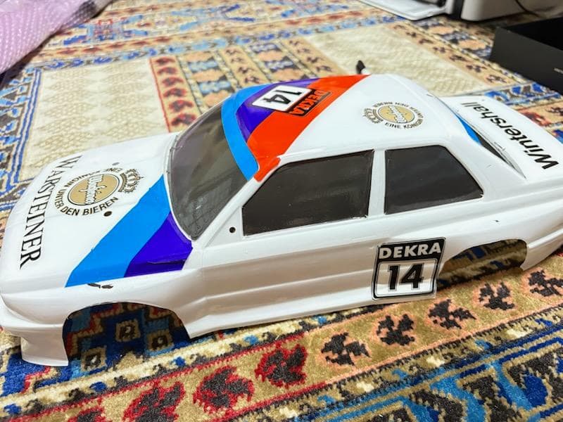タミヤ 1/10 シュニッツァー BMW M3 SPORT Evo ス ボディ
