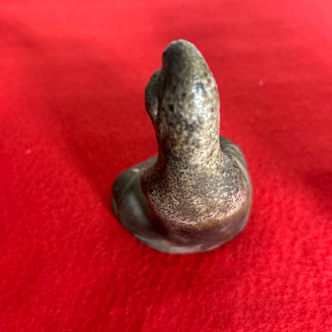 備前焼 名工　難波好陽 仏像　香炉❓貴重