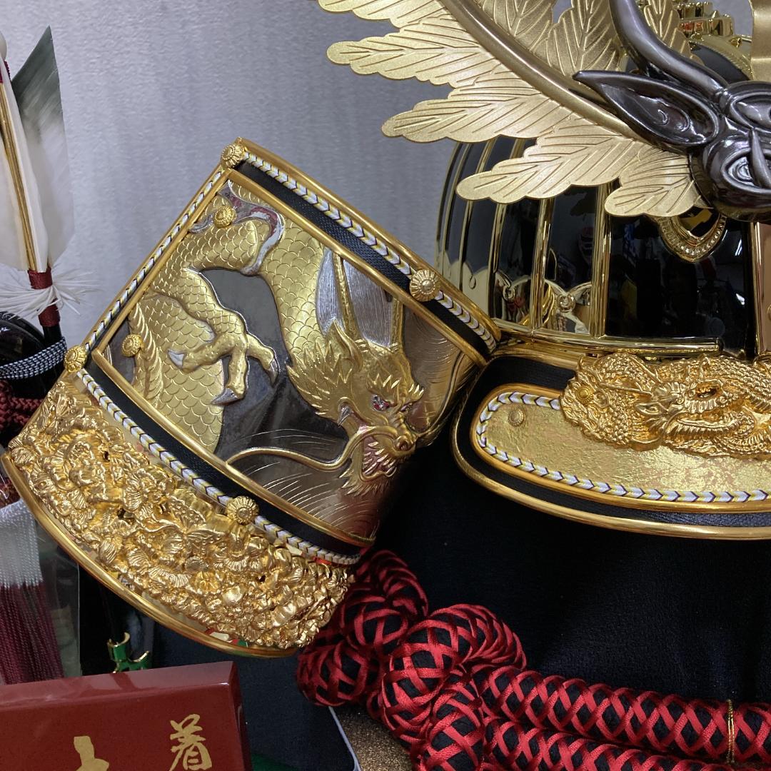 F6 豪華な 徳川 着用兜のみ　兜飾り　被れる兜　五月人形兜