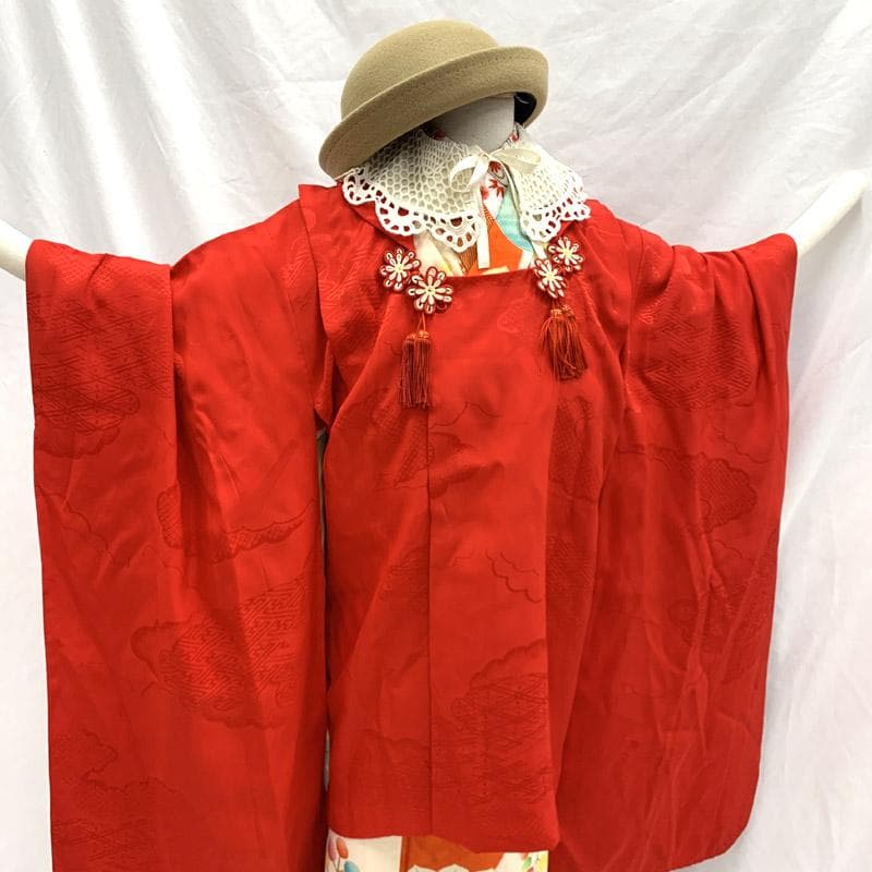 502ag33■七五三 節句 七歳 被布コートのみ■良好