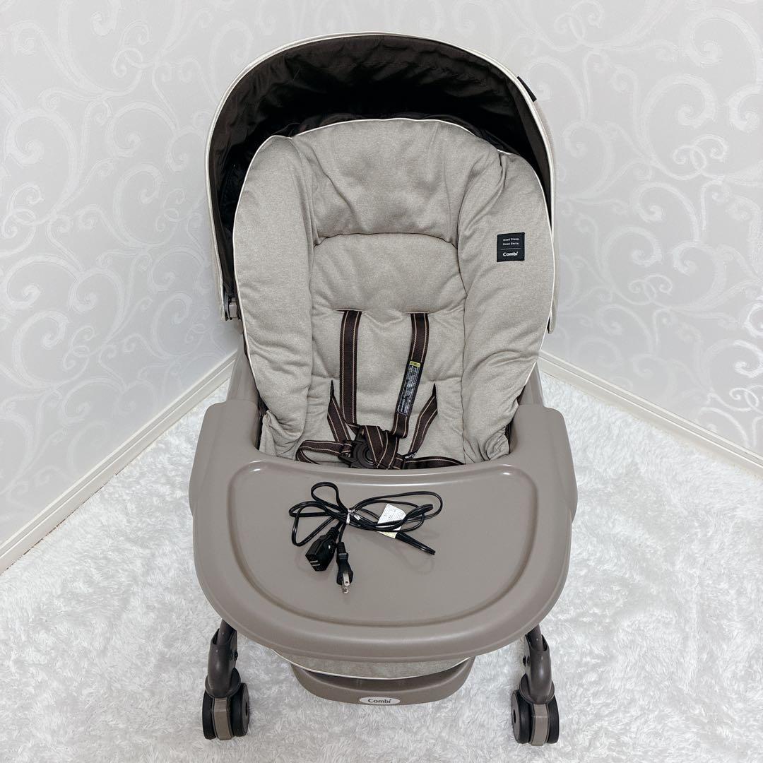【美品】コンビ ネムリラ AT BEDi 電動 ハイローチェア オートスイング