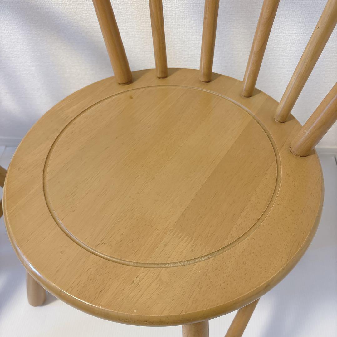 小泉産業 ウィンザーチェア ダイニングチェア アンティーク コイズミ レトロ ①