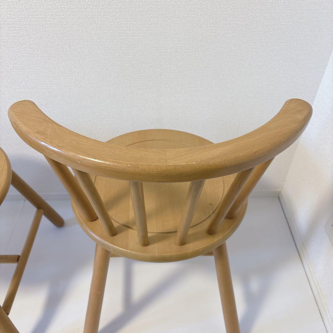 小泉産業 ウィンザーチェア ダイニングチェア アンティーク コイズミ レトロ ①