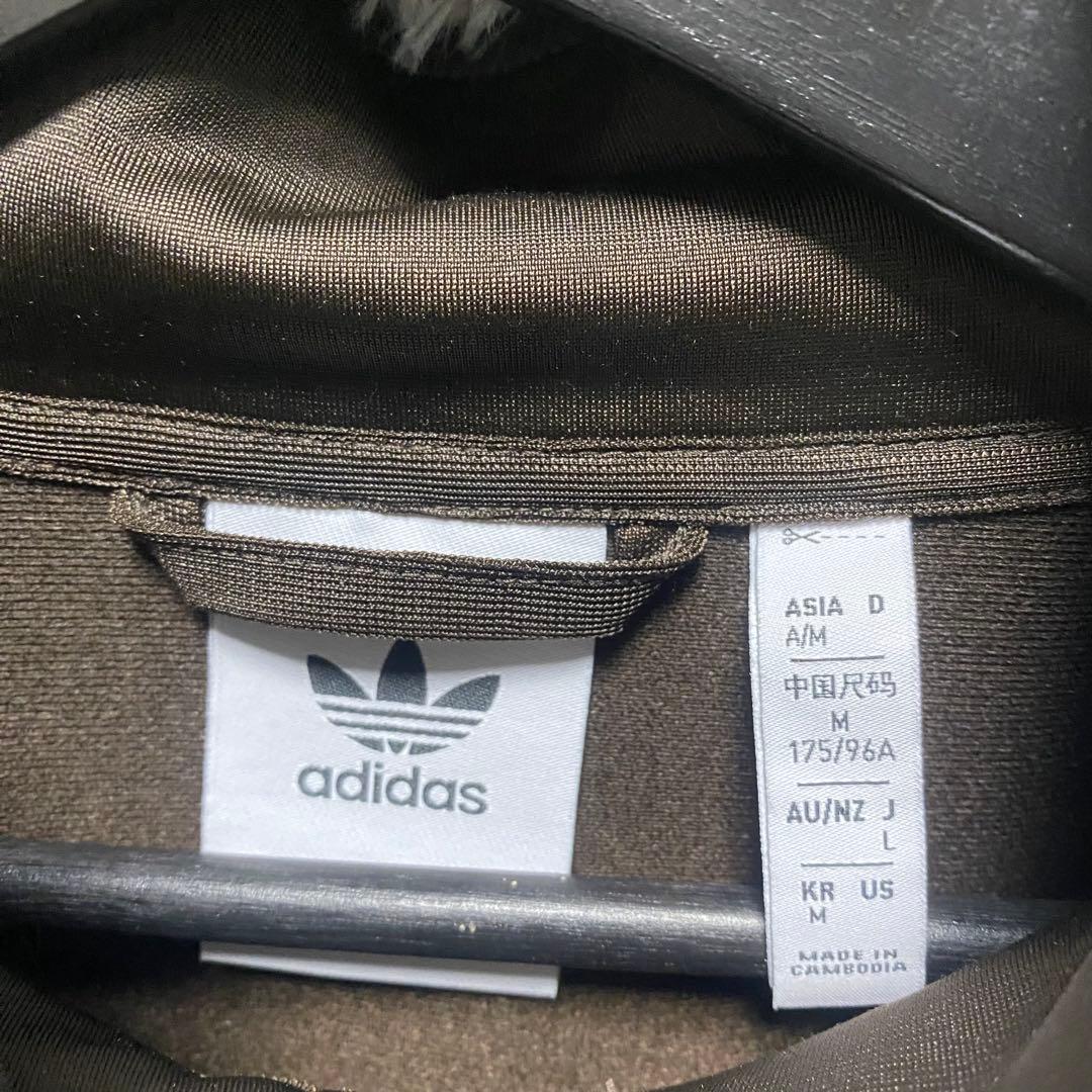 adidas アディダス ベッケンバウアー トラックトップ ブラウン　Lサイズ