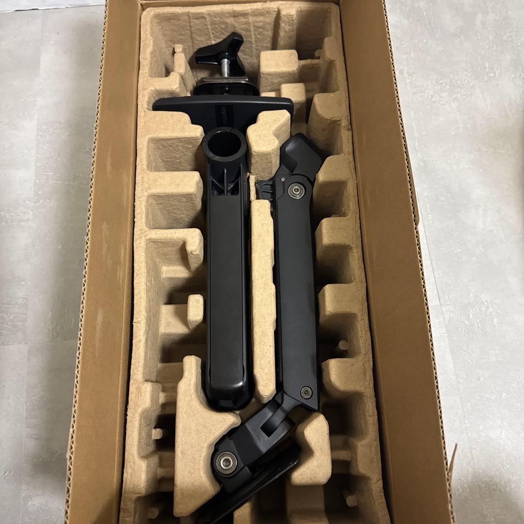 エルゴトロンLX ブラック モニターアーム クランプ式