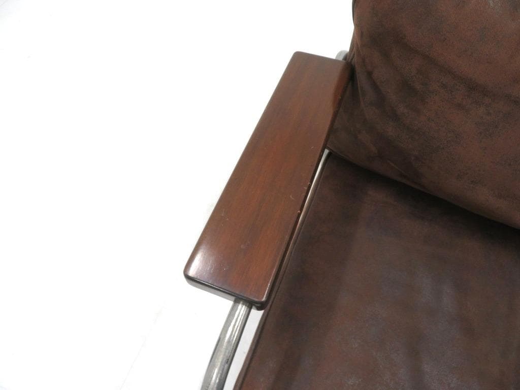 ジャーナルスタンダードファニチャー　総本革　レザー　2人掛けソファ　ラブソファ