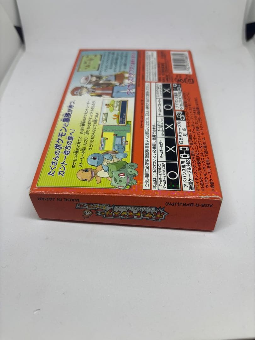 ポケットモンスター　ポケモン　ファイアレッド　GBA