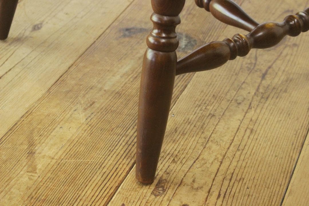 在庫3脚 柏木工 ウィンザーチェア ダイニング 椅子 アーム ビーチ材 レトロ