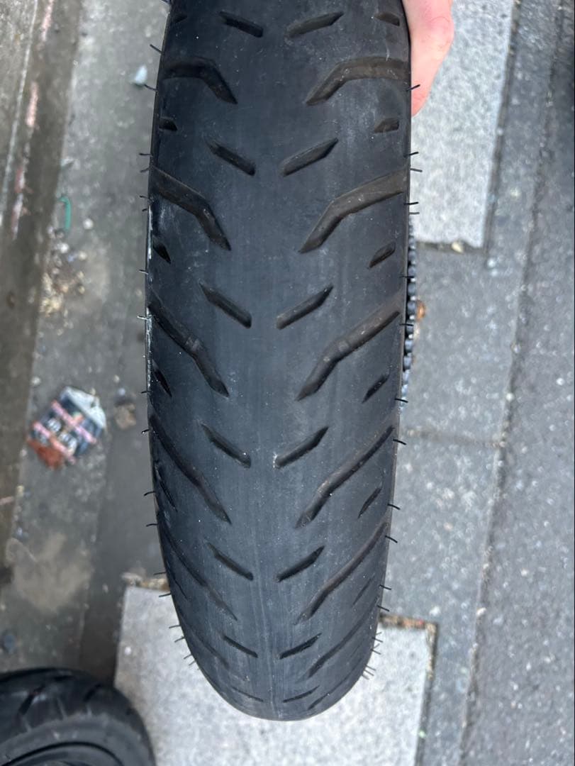 NS1 純正ホイール　前後セット　５本スポーク