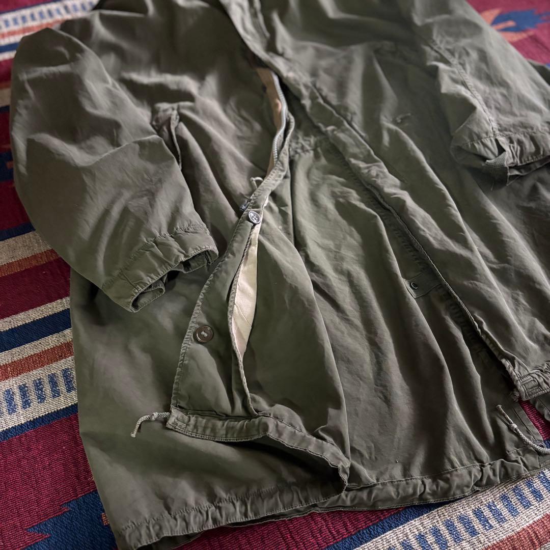 ろ*ん様 50s 米軍実物 M-51 フィッシュテールパーカー 最初期ウールポケ